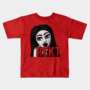 Get Rekt Emote Kids T-Shirt